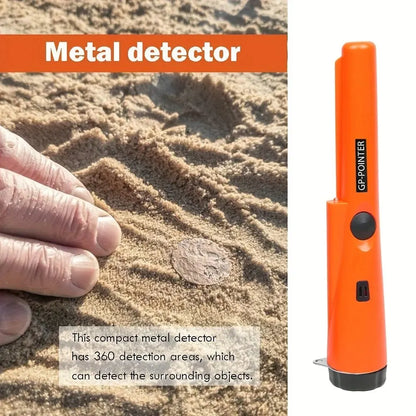 Waterproof Handheld Metal Detector with LED Lights - GP-pointer Pinpointing for Treasure Search