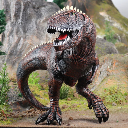 Oenux Dinosaurs World Action Figures - Savage Jurassic Collection Featuring Indominus Rex, Spinosaurus and Triceratops, Ideal Kids Gift