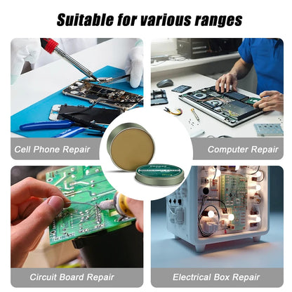 1/2/3pcs Lead-Free Soldering Flux Paste - Tin Solder Paste for Electronics, SMD, PCB, LED Soldering & Repair