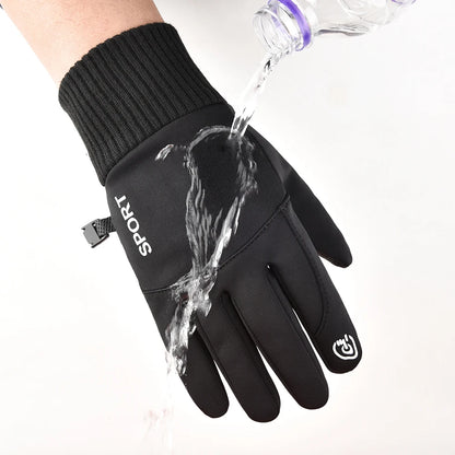 Winter Waterproof Gloves - Touchscreen, Windproof, Non-Slip for Sports, Fishing, Driving, Skiing and Cycling - Men’s and Women’s