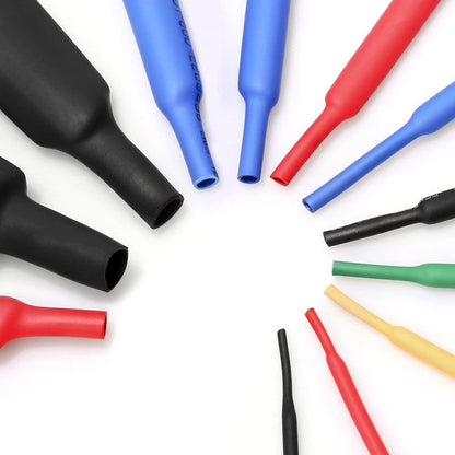 Colorful Insulated Heat Shrink Tubing Kit - 800/530/280/127pcs Heat Shrinkable Tubing Box for DIY - Waterproof and Durable