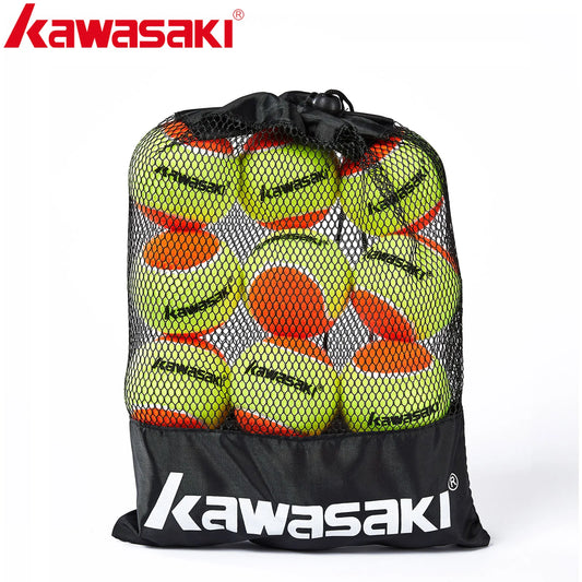 Kawasaki Beach Tennis Balls - High Elasticity and Impact Resistance, 12pcs per Lot