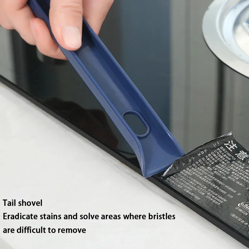 2-in-1 Cleaning Brush for Corners and Gaps: Versatile Bathroom and Floor Tiles Cleaner - Effective Multipurpose Tool