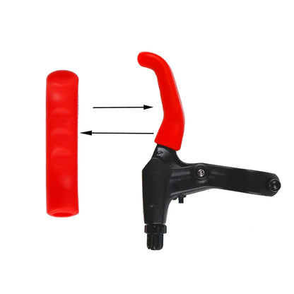 MEROCA 1Pair Silicone Bike Brake Lever Grips: Protective Handle Covers for Bicycle Brake Levers - Bicycle Accessories