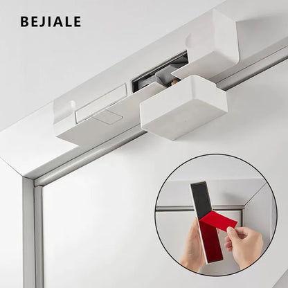 BEJIALE Wooden Door Buffer | Flat Door Open & Close Solution | Invisible Household Door Barrier | Mute & Anti-Clip Hydraulic Door Closer