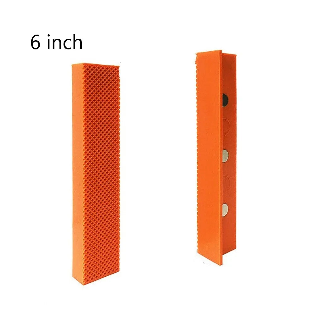 High-Quality Magnetic Jaw Pads - Durable Rubber Bench Vice Pad, 2 Pcs, 4.5/6 Inch Accessories, Brand New Hot Sale