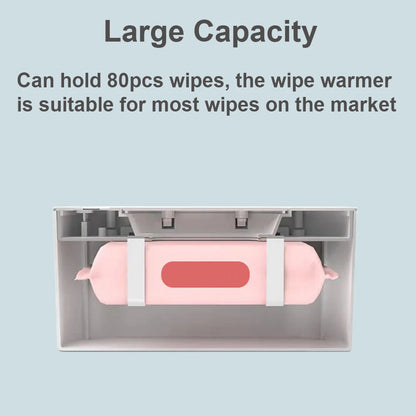 Large Capacity Baby Wipe Warmer: USB-Powered Dispenser with Constant Temperature Heating - Ideal for Home and Travel