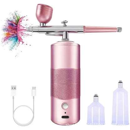 Professional Disinfectant Fogger Machine | Sanitizer Sprayer | Electrostatic ULV Atomizer | Cordless Handheld Nano Steam Gun