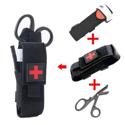 Emergency Tourniquet – Tactical Single-Handed Medical Strap for First Aid – Ideal for Hiking, Camping, Travel, and Outdoor Sports