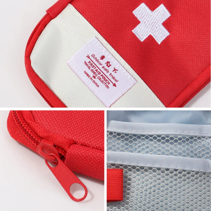 Cute Portable Medicine Bag: First Aid Kit Organizer for Medical Emergency - Outdoor Household Pill Storage Travel Case