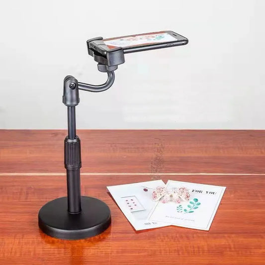 Desktop Tripod Stand for Phone: Smartphone Holder Bracket - Ideal for Mobile Telefoon Statief Stand on Tables