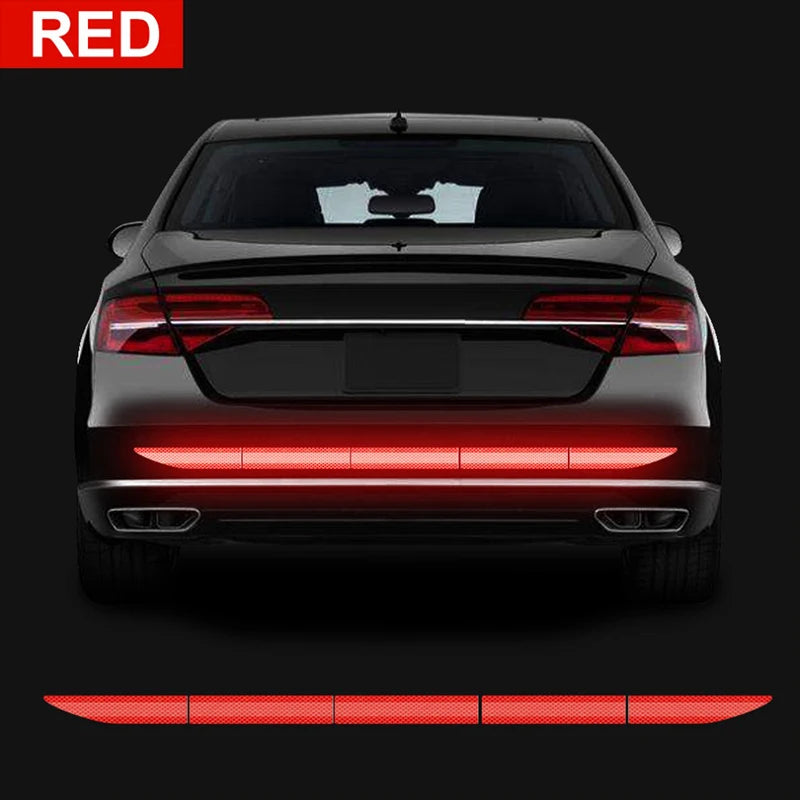 90cm Reflective Car Decal - Safety Warning Reflector Tape Stickers for Anti-Collision - Auto Accessories for Enhanced Visibility