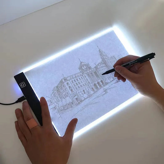 3-Level Dimmable LED Drawing Board - Children's Educational Toy, Creative Painting Pad, Ideal Playmate Gift for Kids