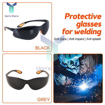 Impact Resistant Welding Safety Glasses - UV Proof Anti-Goggles for Welders, Cutting, and Polishing