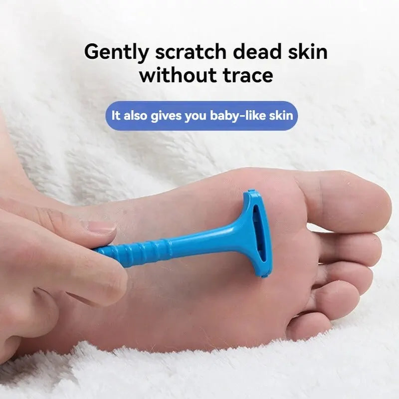 2 Pack Foot Care Scraping Knives - Callus Remover Tool for Dead Skin and Shaving Calluses