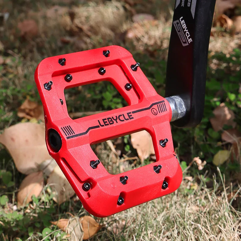 Lebycle MTB Bike Nylon Pedal: High-Strength Non-Slip Mountain Bike Pedals - Essential Cycling Accessories