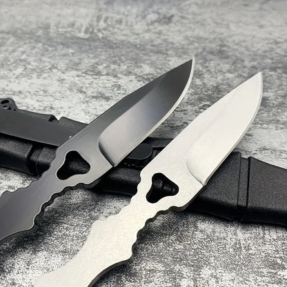 2024 New Outdoor Small Straight Knife – Portable EDC, Fruit Knife with Anti-Corrosion and High Hardness