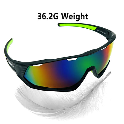 UV400 Cycling Sunglasses - Women's & Men's Sports Glasses for Riding, Mountain Bike, Road Bicycle, MTB, Outdoor Bicycle Goggle