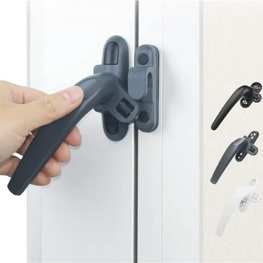 Universal Window Handle Key Lock – Security Door Handle for Kids, Suitable for Double Glazing Windows, Easy Turn Design