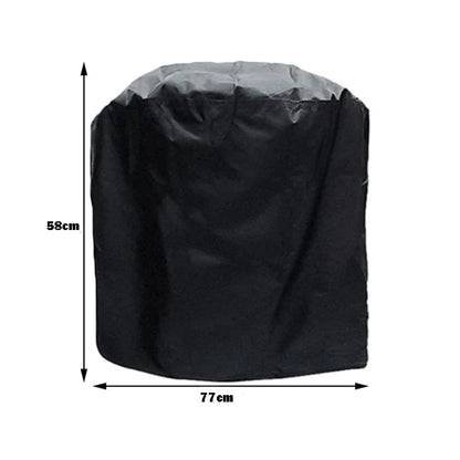 Heavy Duty BBQ Grill Cover - Waterproof and Dustproof Barbecue Stove Protector, Ideal for Weber and Outdoor Braziers, Rain Protective