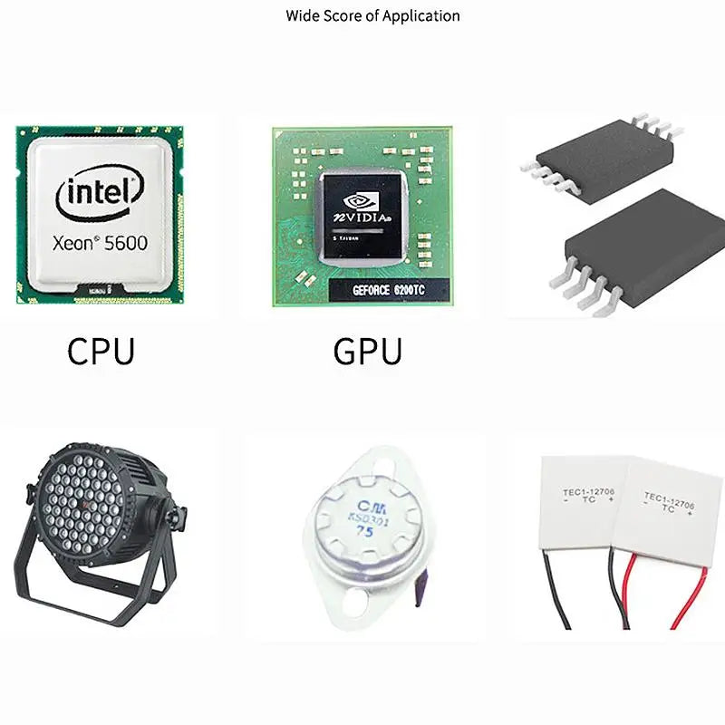 GD900 Thermal Conductive Grease Paste: Silicone Plaster Heat Sink Compound for CPU Computers - Effective Heat Dissipation Solution