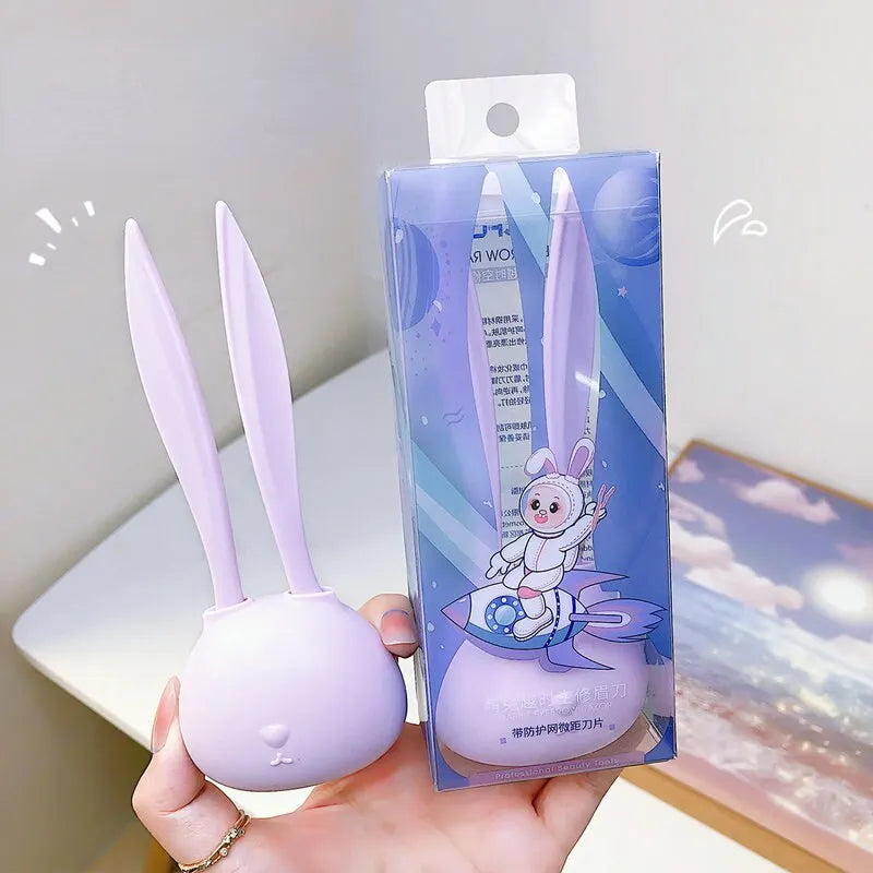 Little Rabbit Eyebrow Razor Shaping Knives: Eye Brow Shaver for Safe Face Hair Removal - Makeup Tools for Women