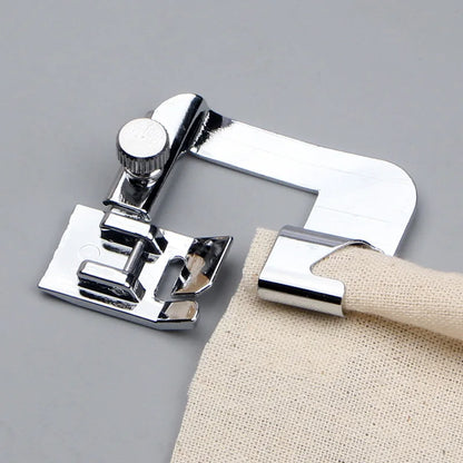 1PCS Domestic Sewing Machine Foot: Presser Foot Rolled Hem Feet - Compatible with Brother, Singer, Sewing Accessories