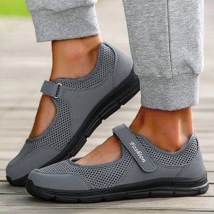 Summer 2024 Women’s Casual Sneakers – Lightweight Flat Shoes for Women, Stylish Summer Footwear