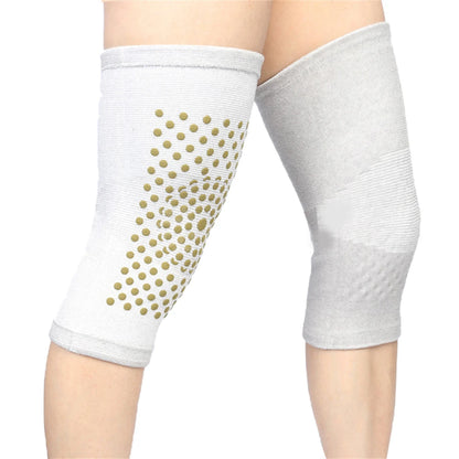 Wormwood Self-Heating Knee Pads for Men and Women - Four-Sided Elasticity, Warmth Retention for Elderly Joint Protection, Ideal for Cold Legs and Calf Comfort