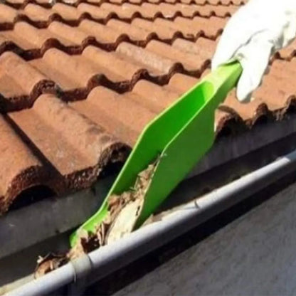 Gutter Getter Scoop Roof Cleaning Tool - Flex Fit Design for Dirt and Debris Removal - Multi-Use Garden Leaf Gutter Spoon Shovel