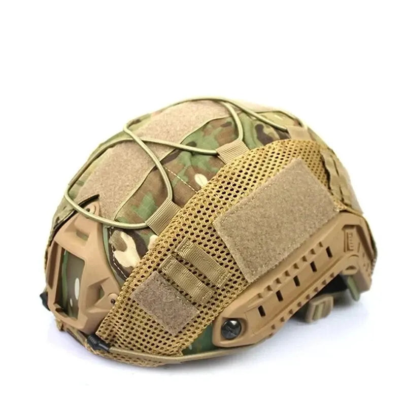 1pc FAST Helmet Cover - Airsoft Paintball Cover for Fast MH PJ BJ Helmets, Cycling Net Accessories