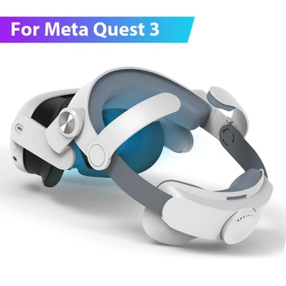 Replaceable Elite Strap for Meta Quest 3 VR Headset: Improve Comfort with Adjustable Head Strap - Meta Quest 3 Accessories Helmet