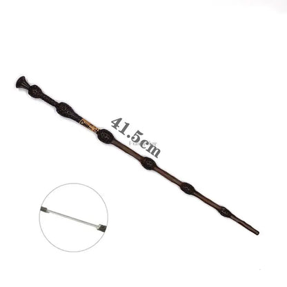 Anime Cosplay Metal Core Magic Wand: Children's Toy Decoration Accessories - Bacchetta Di Plastic Magic Stick for Kids