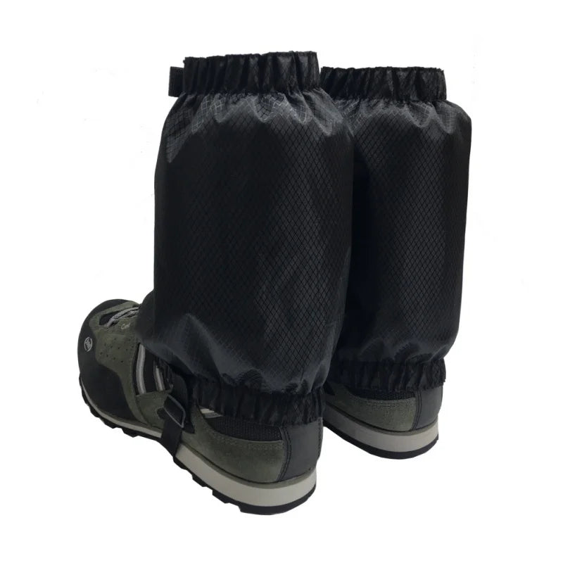 Waterproof Unisex Leg Covers: Legging Gaiters for Climbing, Camping, Hiking, Skiing - Snow Gaiters for Travel Shoe Protection