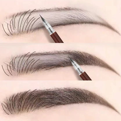 Ultra-Fine Eyebrow Pencil | Waterproof Liquid Eyeliner for Lasting, Colorfast Eyebrows