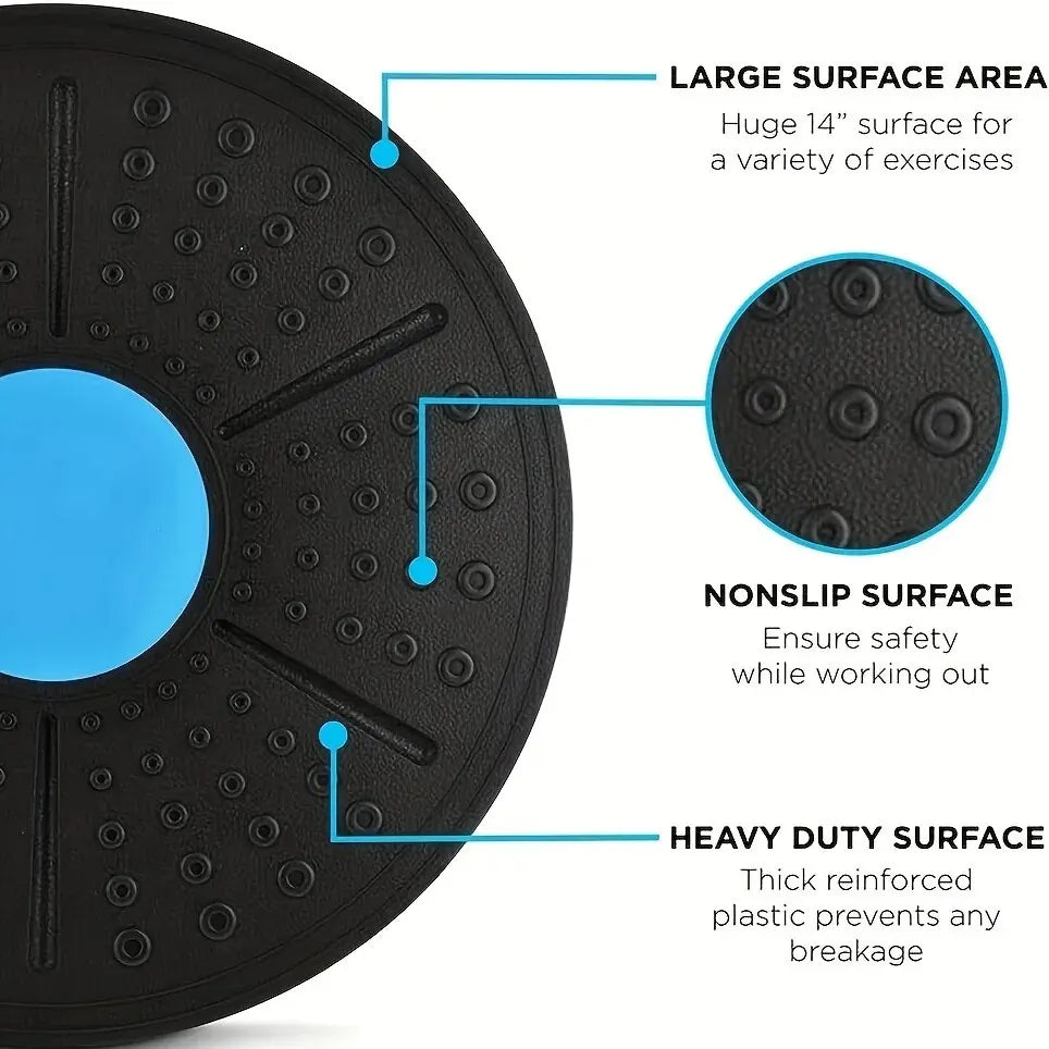 Yoga Balance Board - Fitness Training Pedal for Sensory Rehabilitation, Ideal for Fitness and Sensory Training Equipment