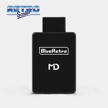 RetroScaler BlueRetro Wireless Controller Adapter - For MD1, MD2, Mega Drive, Sega Genesis Game Console