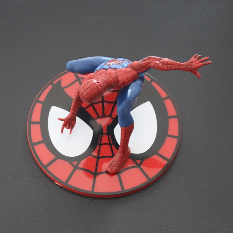 13cm Marvel Venom Spider-Man Figure - Avengers Model, Desktop Car Chassis Ornament, Office Decor, Christmas Collection Statue