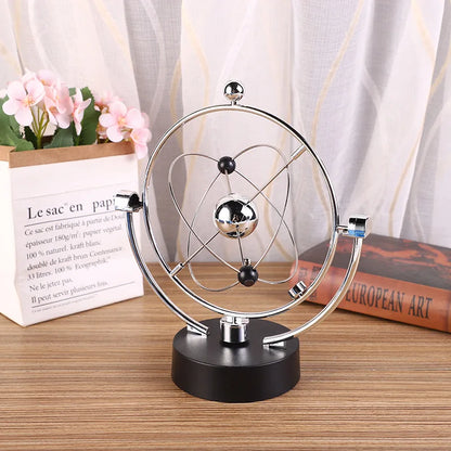 Newton Pendulum Ball - Rotating Balance Ball Perpetual Motion Toy, Physics Tumbler Craft for Home Decoration