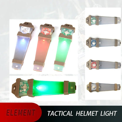 Tactical Helmet Flashlight for Airsoft – Weapon Identification Surefire Marker Light | Survival Signal Helmet Lamp