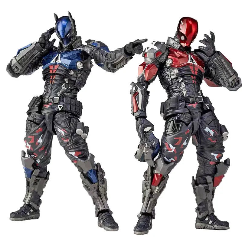 AMAZING YAMAGUCHI Arkham Knight Action Figure #024 - 17cm PVC Bat Model, Movable Anime Figurine Collection Toys for Child's Gifts