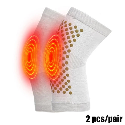 Wormwood Self-Heating Knee Pads for Men and Women - Four-Sided Elasticity, Warmth Retention for Elderly Joint Protection, Ideal for Cold Legs and Calf Comfort