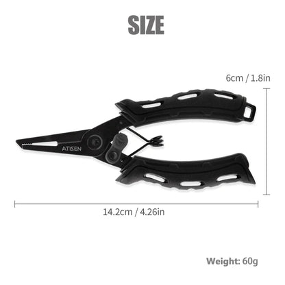 Professional Stainless Steel Fishing Gripper | Lip Grabber Tool for Fish Control | Fish Grabber Clip Tackle