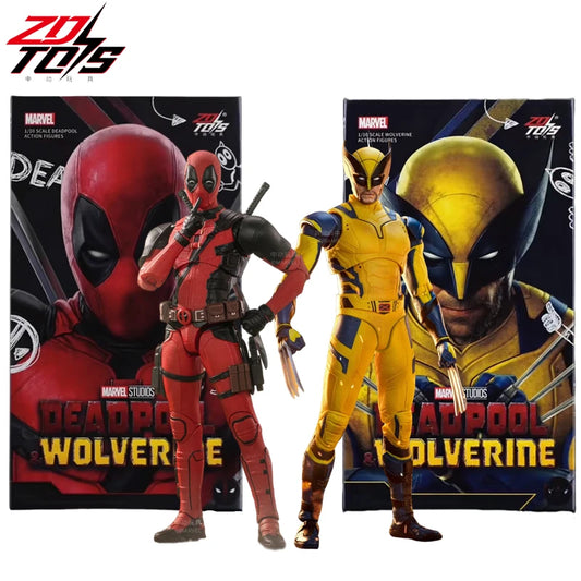 Deadpool and Wolverine ZD Original Action Figure - 1/10 Scale Thor X-Men and Guardians of the Galaxy Limited Edition Cartoon Toys for Kids