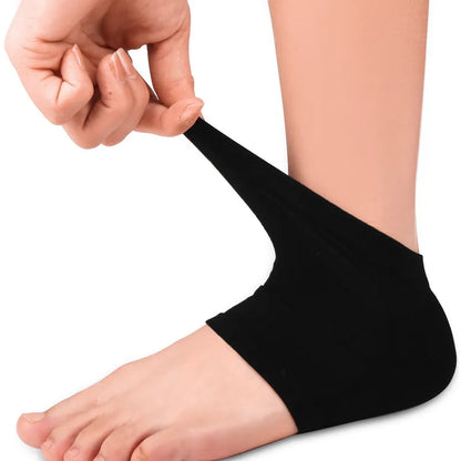 2PCS Gel Moisturizing Heel Socks - Spa Socks for Foot Care, Repair Dry Cracked Feet Skin, Gel Heel Repair Tools