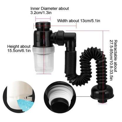 Kitchen Sink Deodorant Launch Pipeline Accessories: Drain Pipe Strainer for Plumbing Washbasin - Essential Kitchen Plumbing Accessory