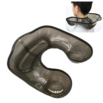 Soft Non-Spill Neck Tray for Salon Hairdressers - Perfect for Perm, Hair Coloring, and Barber Use