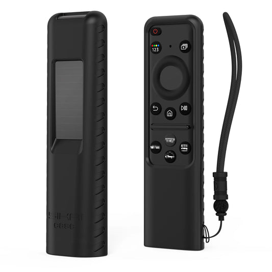 Sikai Silicone Case for Samsung SolarCell 2023 Remote: Anti-Lost Protection with Lanyard - Compatible with TM2360E BN59-01432A and TM2361E BN59-01439A Smart TVs