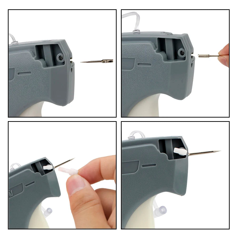 DIY Tagging Gun - Apparel Tagging Tool for Sewing Crafts, Clothes Garment Price Labeler Machine, ABS Plastic Material