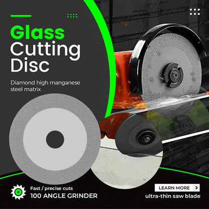 100mm Glass Cutting Disc Blade | Diamond Cutting Disc for Marble, Ceramic Tile, and Jade | Special Cutting Blade